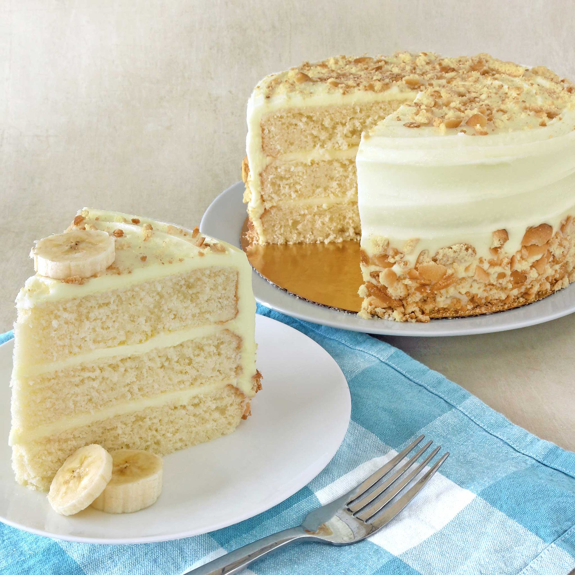 Banana Pudding Layer Cake
