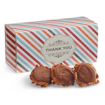 Milk Chocolate Gophers in a Thank You Themed Gift Box