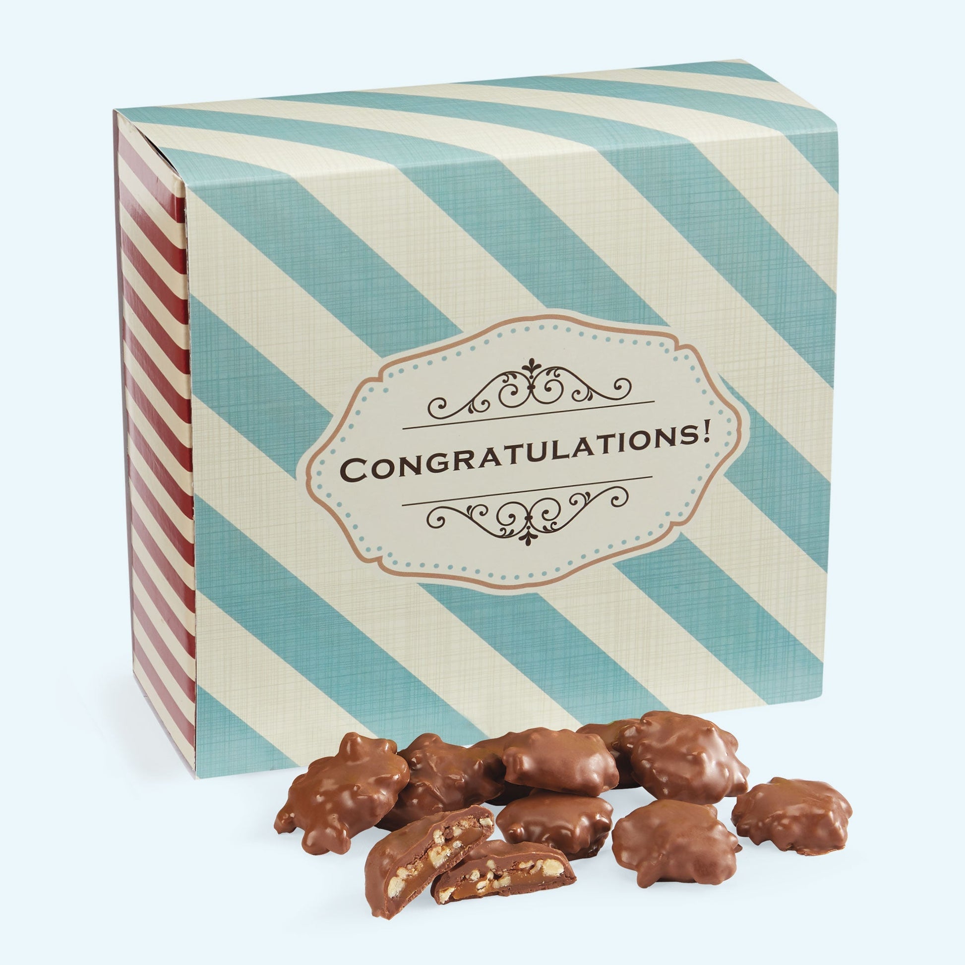 Baby Gophers in a Congratulations Gift Box