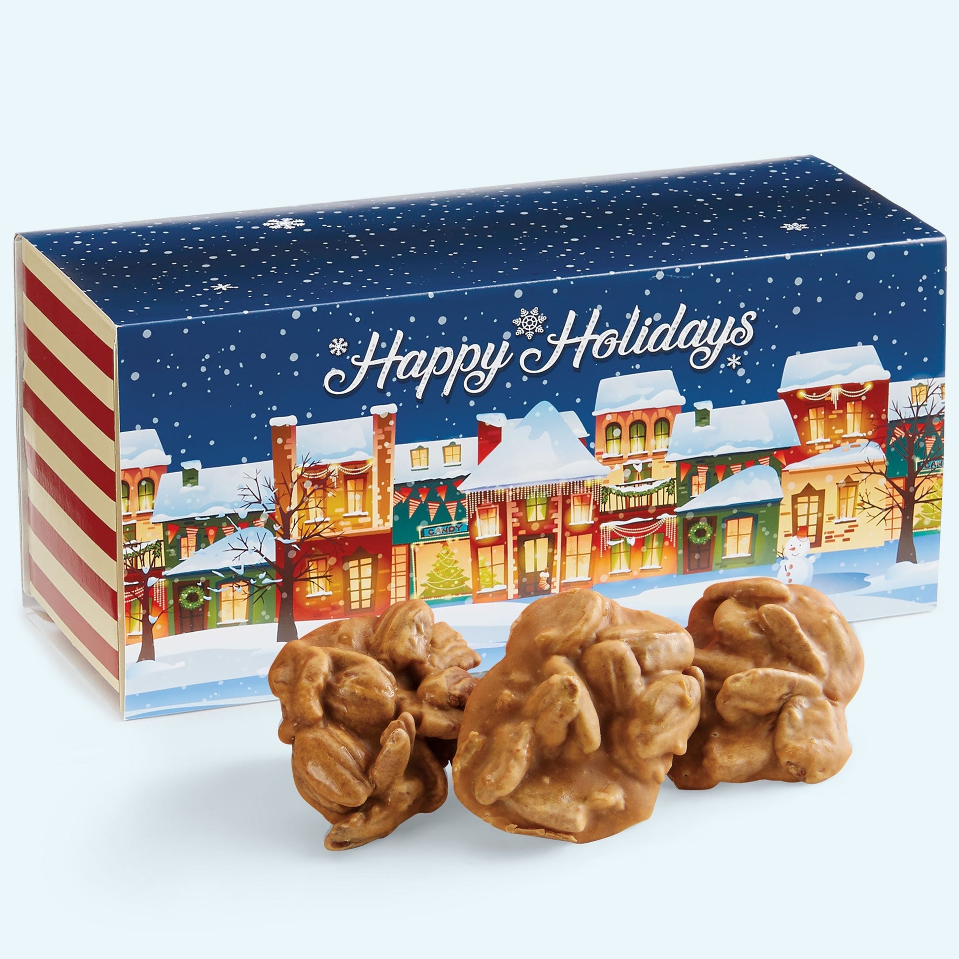 Original Pralines in a Happy Holidays Gift Box