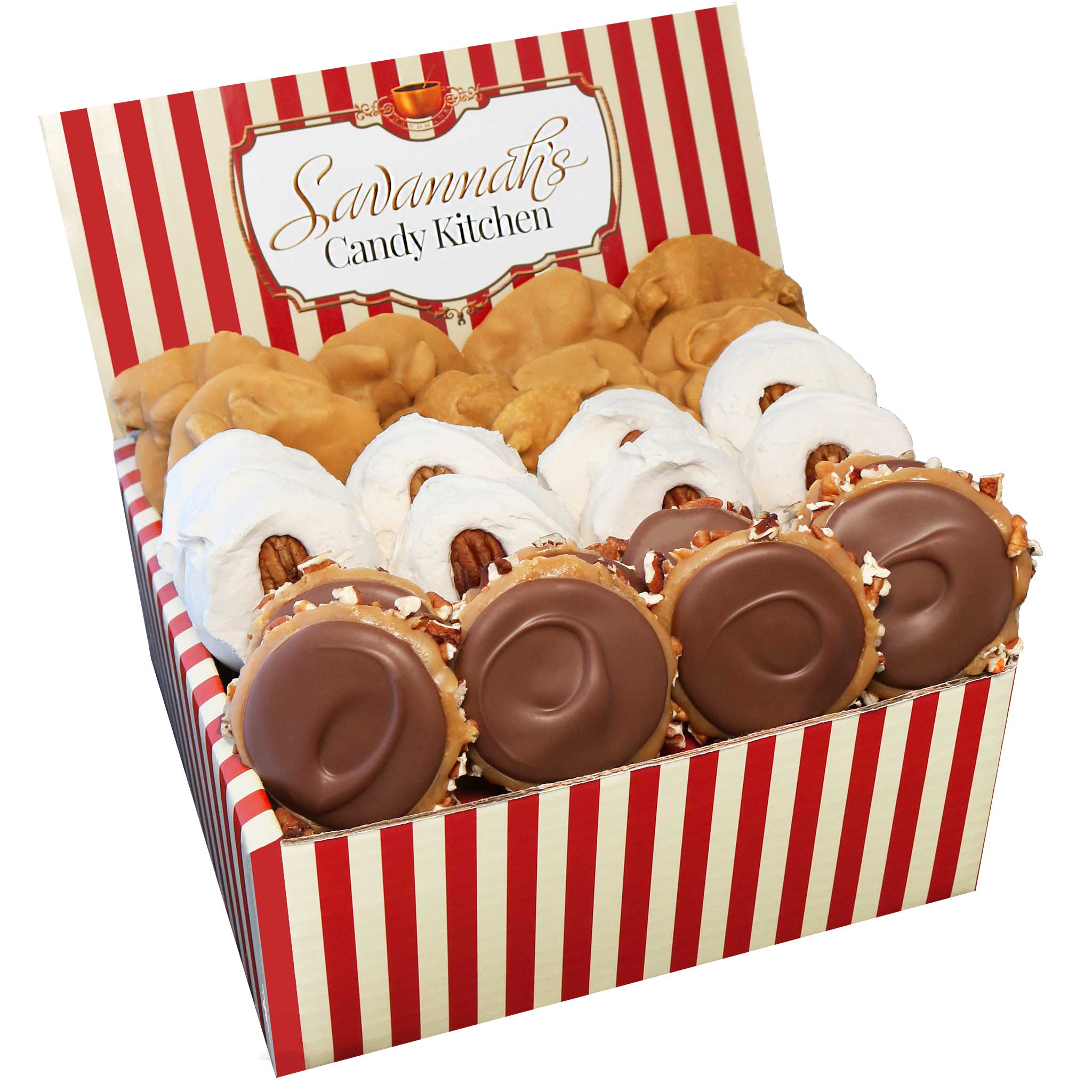 20% OFF 24-Piece Happy Holiday and Signature Striped Boxes