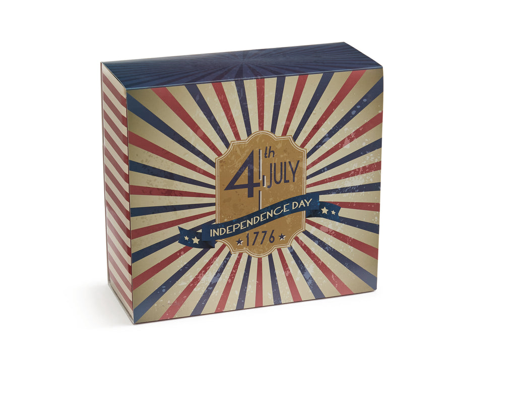Milk Chocolate Gophers in a 4th of July Gift Box
