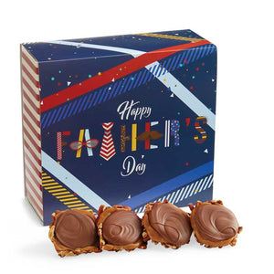 Milk Chocolate Gophers in a Father's Day Gift Box