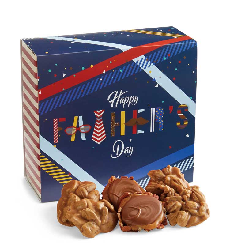 Original Pecan Pralines & Gophers Duo in a Father's Day Gift Box