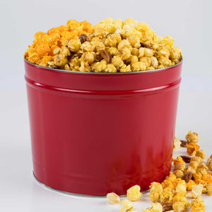 Popcorn Deluxe in Red Tin