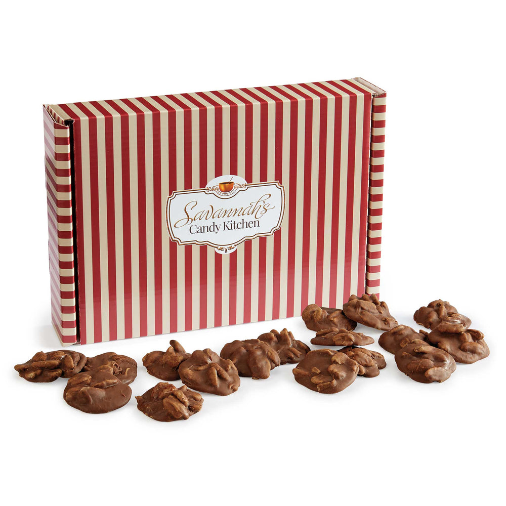 50 Piece Chocolate Pralines in a Signature Striped Box