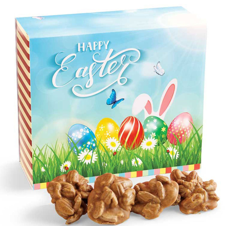 Original Pecan Pralines in an Easter-Themed Gift Box