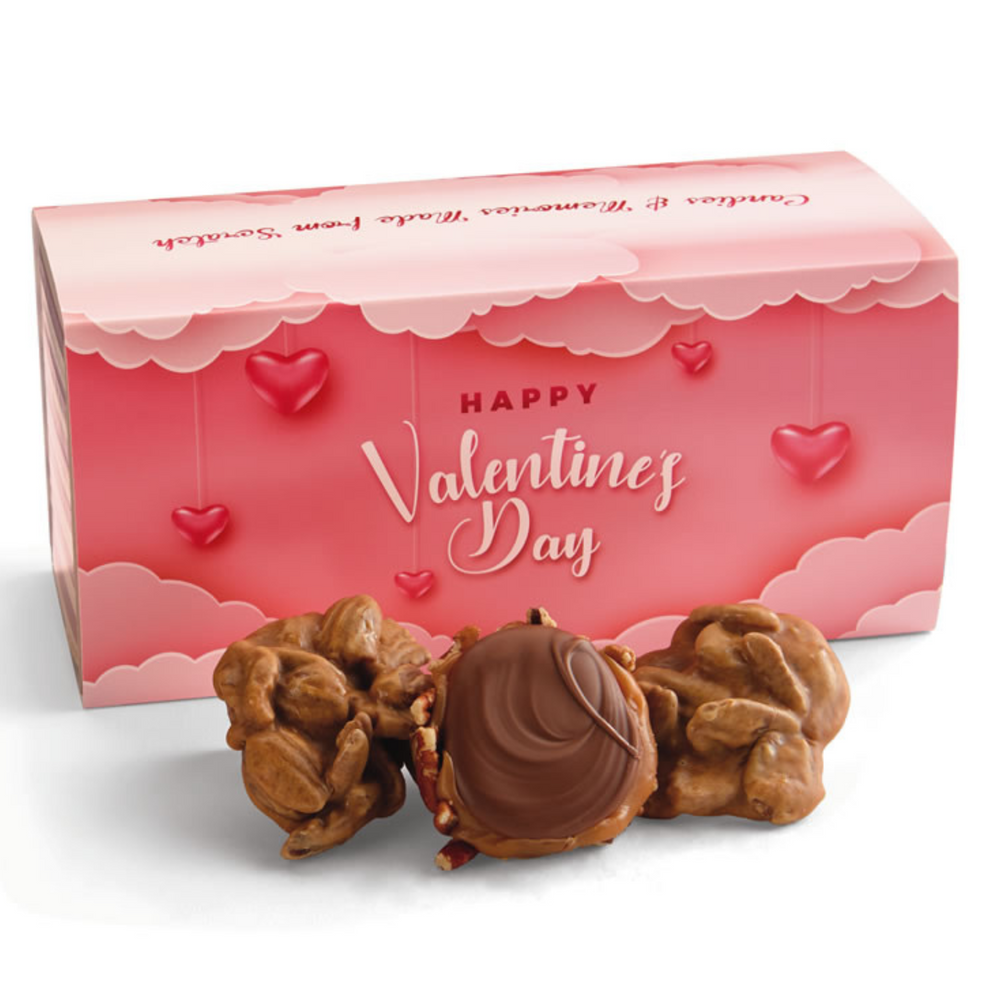 Original Pecan Pralines & Gophers Duo in a Valentine's Day Gift Box