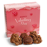 Original Pecan Pralines & Gophers Duo in a Valentine's Day Gift Box 24pc