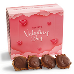 Milk Chocolate Gophers in a Valentine's Day Gift Box 24pc