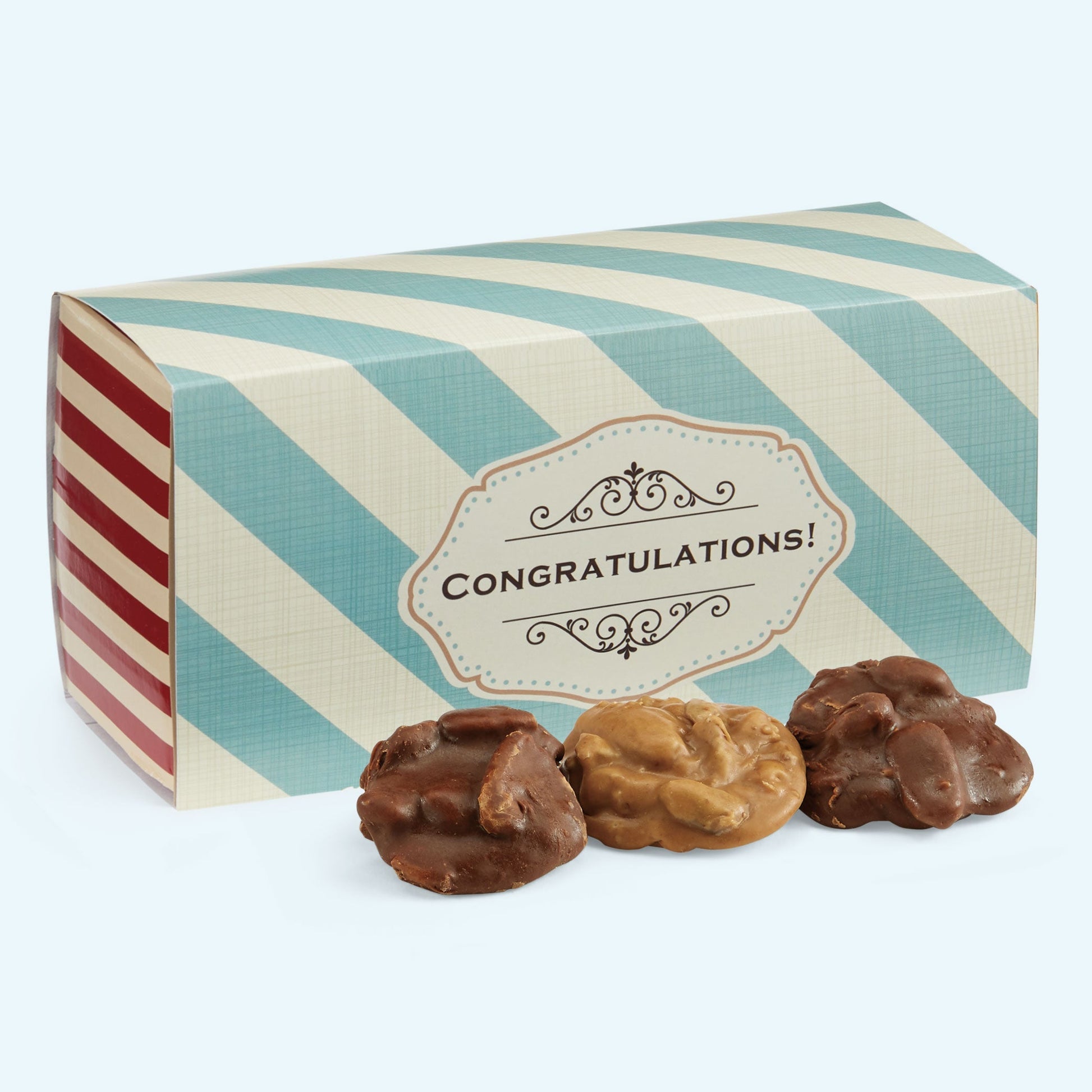 Assorted Pralines in a Congratulations Gift Box