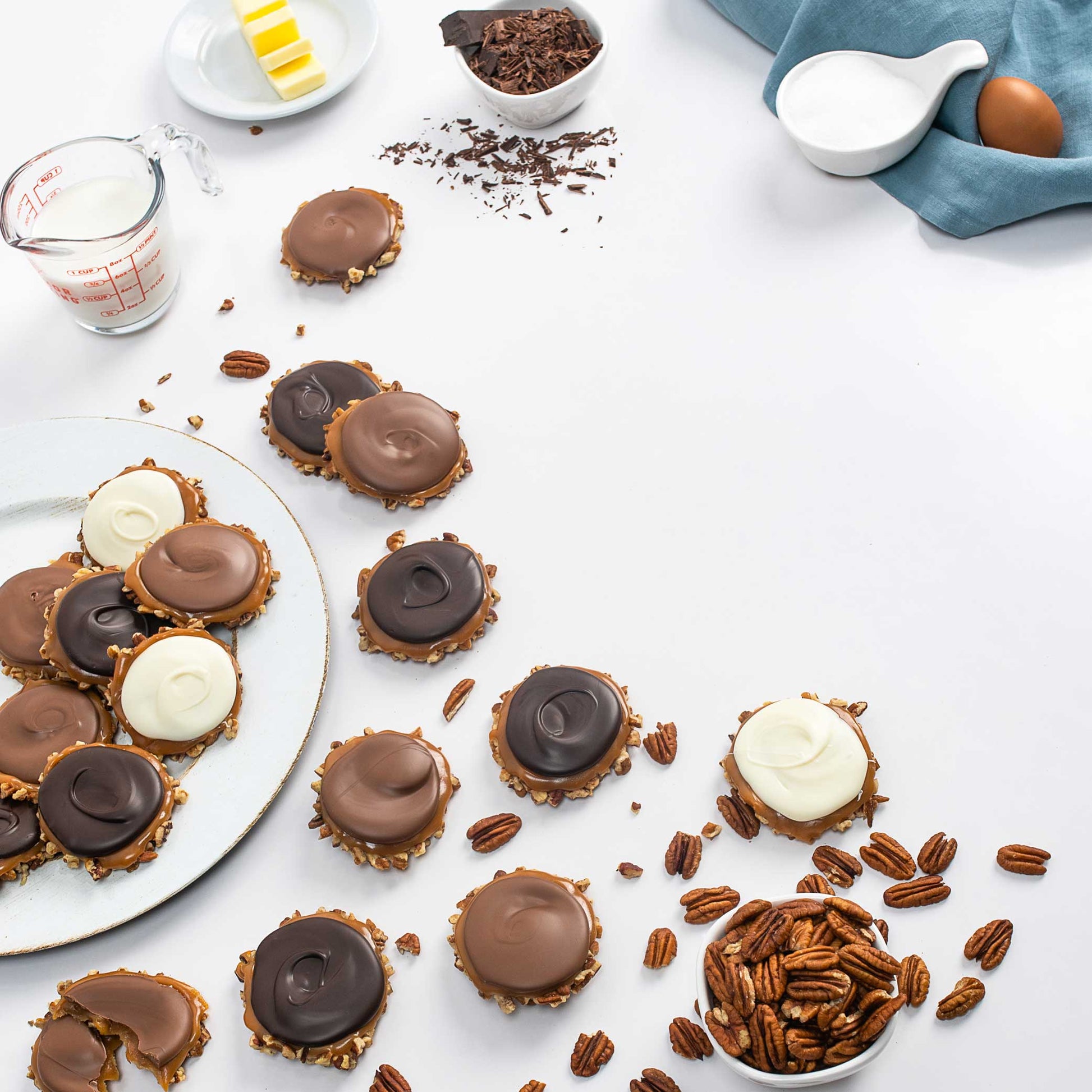 Assorted Gophers Laid Out with Ingredients