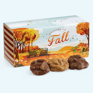 Assorted Pralines in a Fall Themed Gift Box