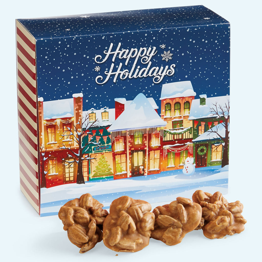 Original Pralines in a Happy Holidays Gift Box