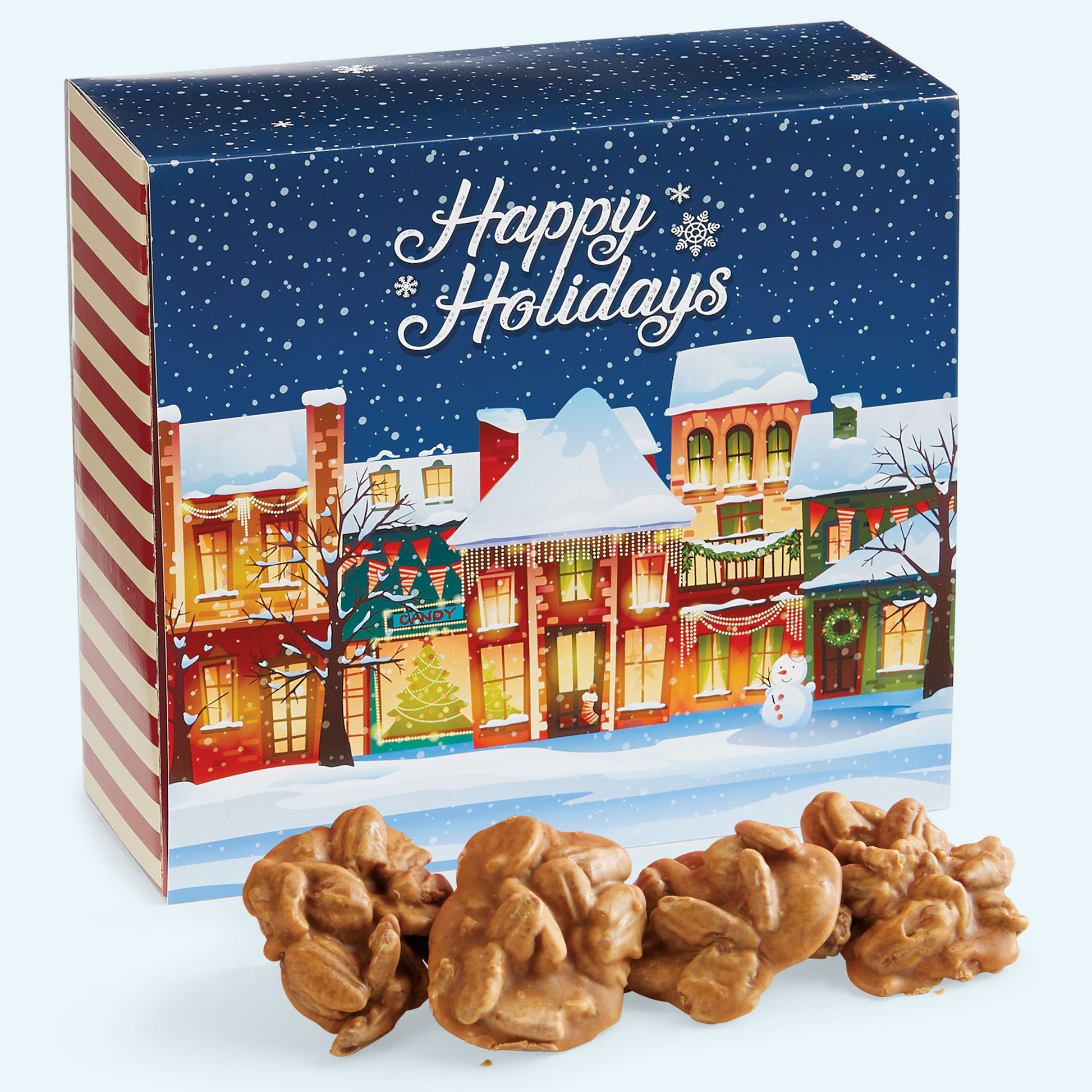 Original Pralines in a Happy Holidays Gift Box