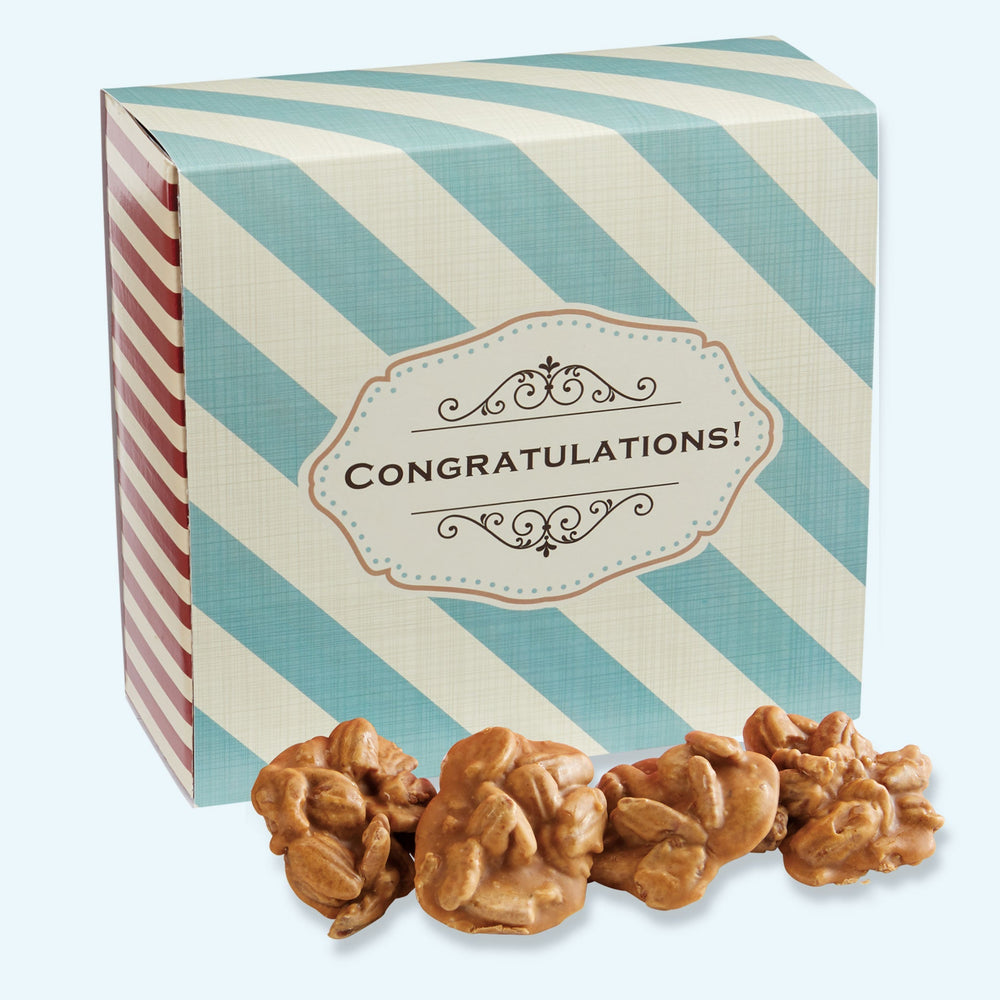 Original Pecan Pralines in a Congratulation Themed Gift Box