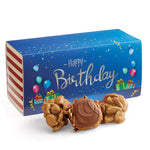 Original Pecan Pralines & Gophers Duo in a Birthday Themed Gift Box