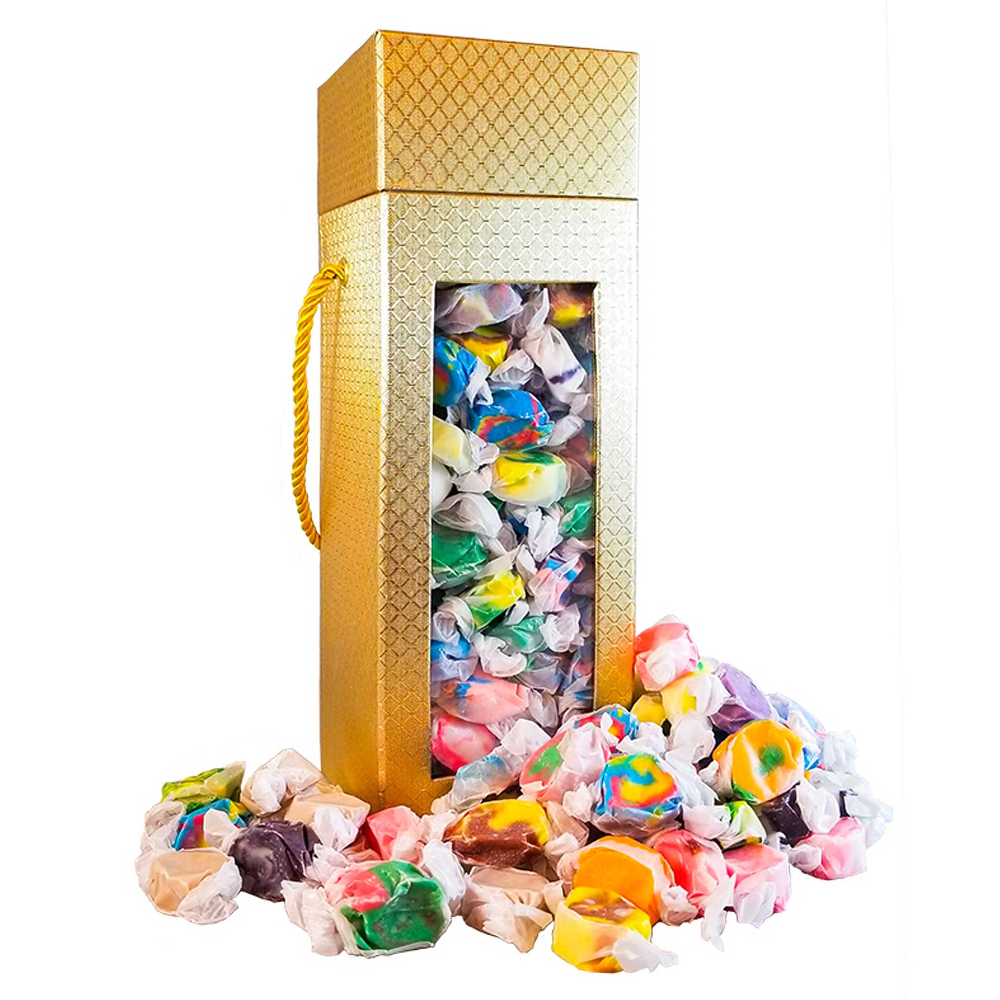 Golden Gift Box of Saltwater Taffy